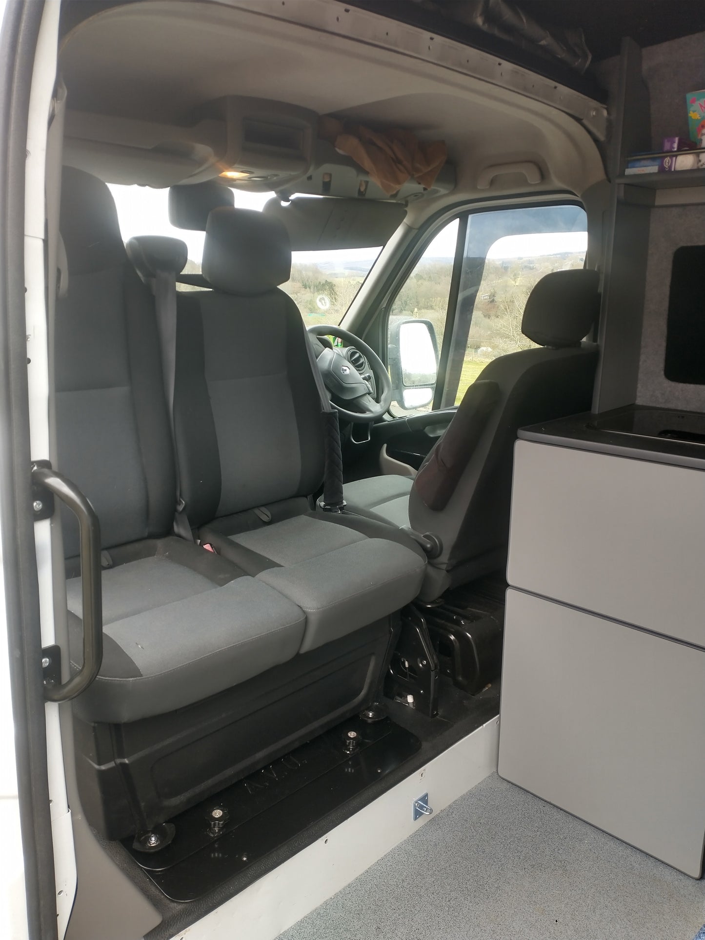 Mk3 passenger bench swivel base kit